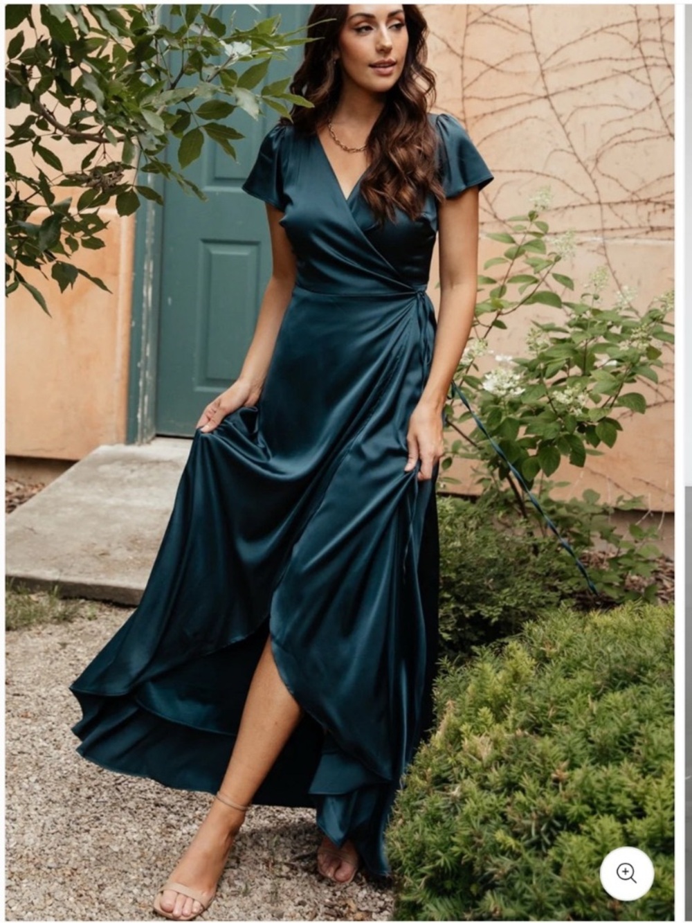 Baltic Born Krystal Satin Dress